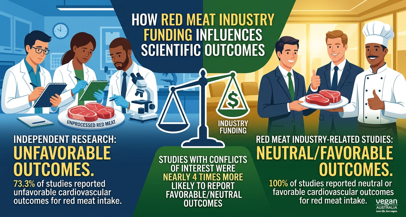 Conflict of interest: meat industry funding biases research